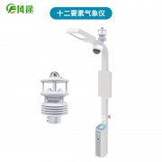智慧燈桿環(huán)境監(jiān)測傳感器，12項要素的集成