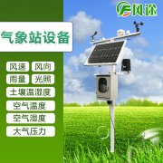 在花椒園中布置農(nóng)業(yè)氣象站