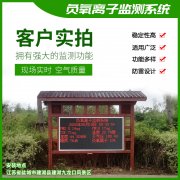 景區(qū)、室內(nèi)負(fù)氧離子監(jiān)測(cè)系統(tǒng)